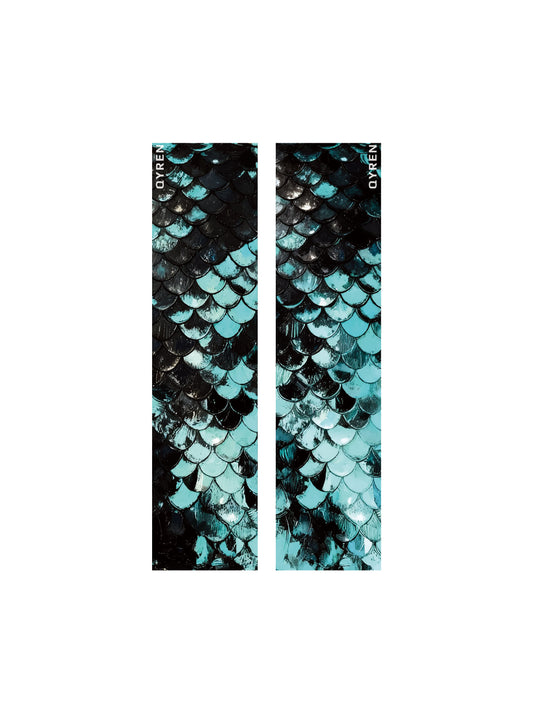Qyren | Turquoise Scales - Matte Fin Skin